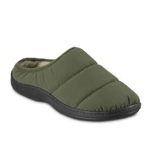 Isotoner Men's Classic Soft Memory Foam Comfort Hoodback Slippers sz L 9.5-10.5